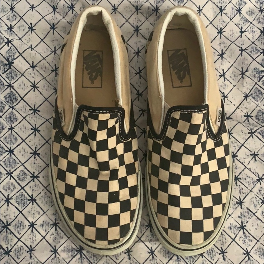 Checkerboard vans